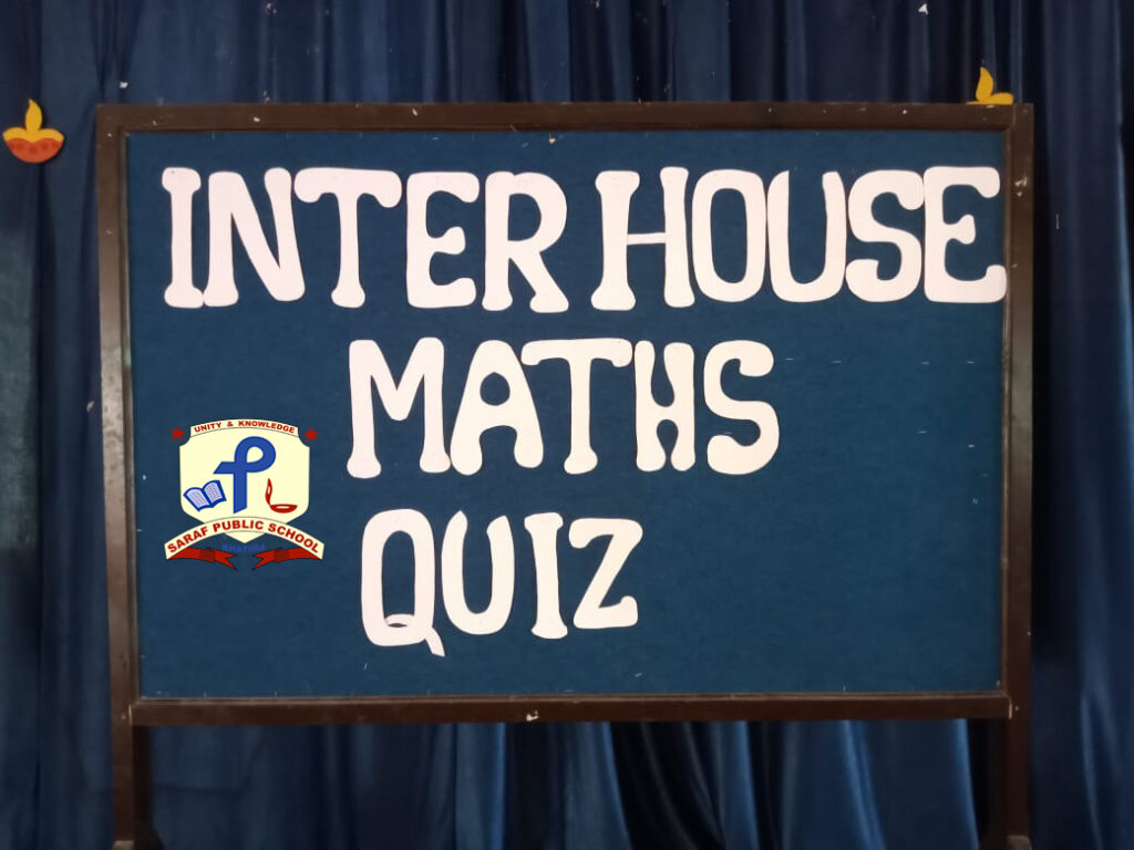Inter House Maths Quiz (Class I-II)